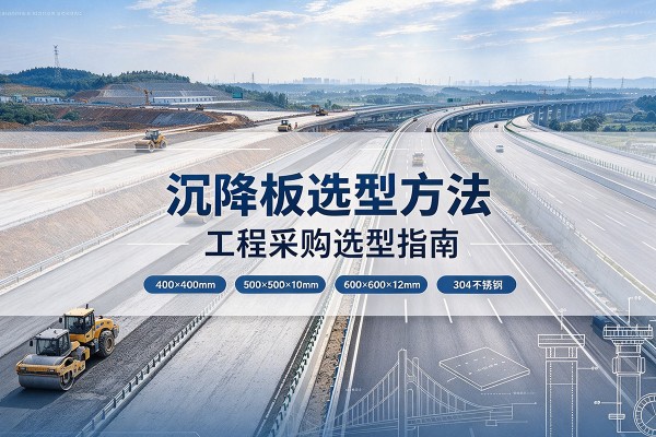 山丹沉降板选择方法