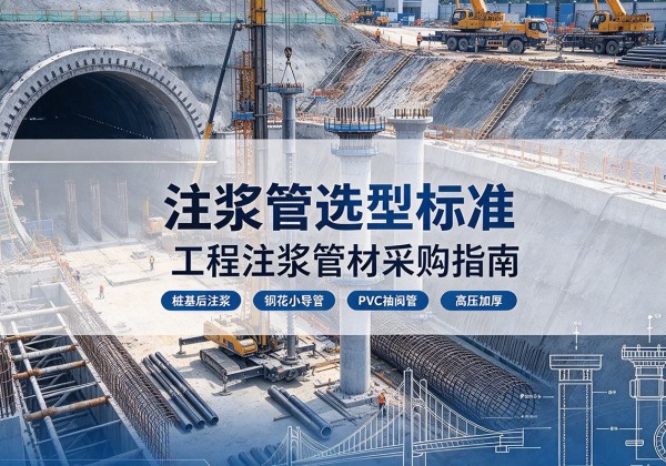 山丹注浆管选型标准